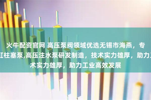 火牛配资官网 高压泵阀领域优选无锡市海燕,专注试压泵,多缸柱塞泵,高压注水泵研发制造,技术实力雄厚,助力工业高效发展