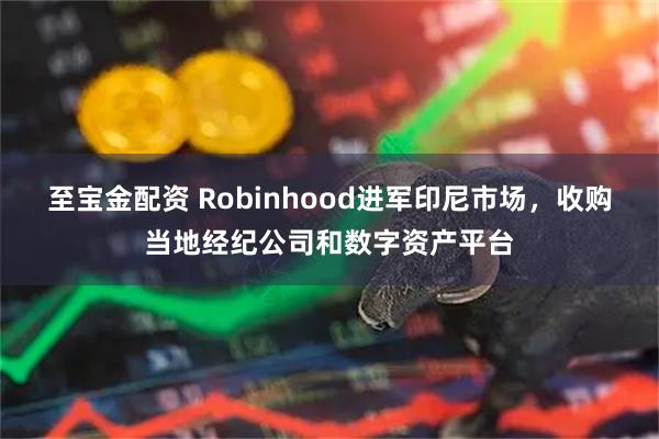 至宝金配资 Robinhood进军印尼市场，收购当地经纪公司和数字资产平台